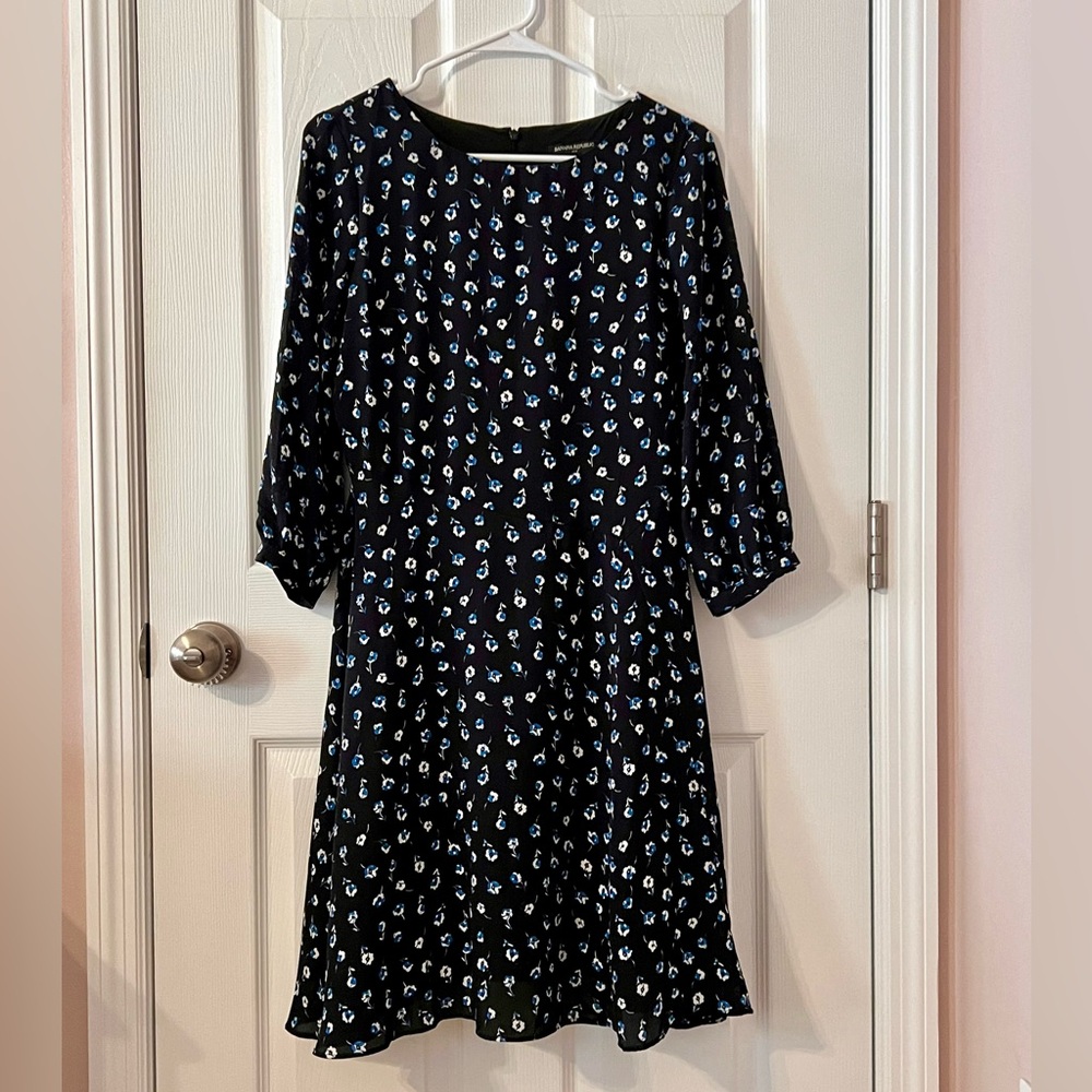 Banana Republic Floral Dress Size 6